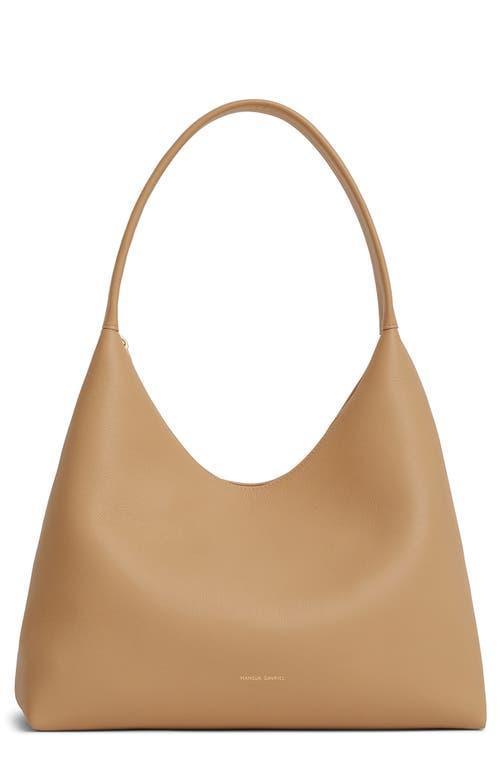 Mansur Gavriel Candy Pebbled Leather Shoulder Bag Product Image