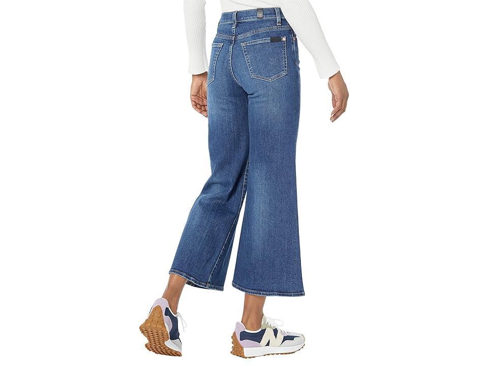 7 For All Mankind Cropped Joggers in Slim Illusion Highline (Slim Illusion Highline) Women's Jeans Product Image