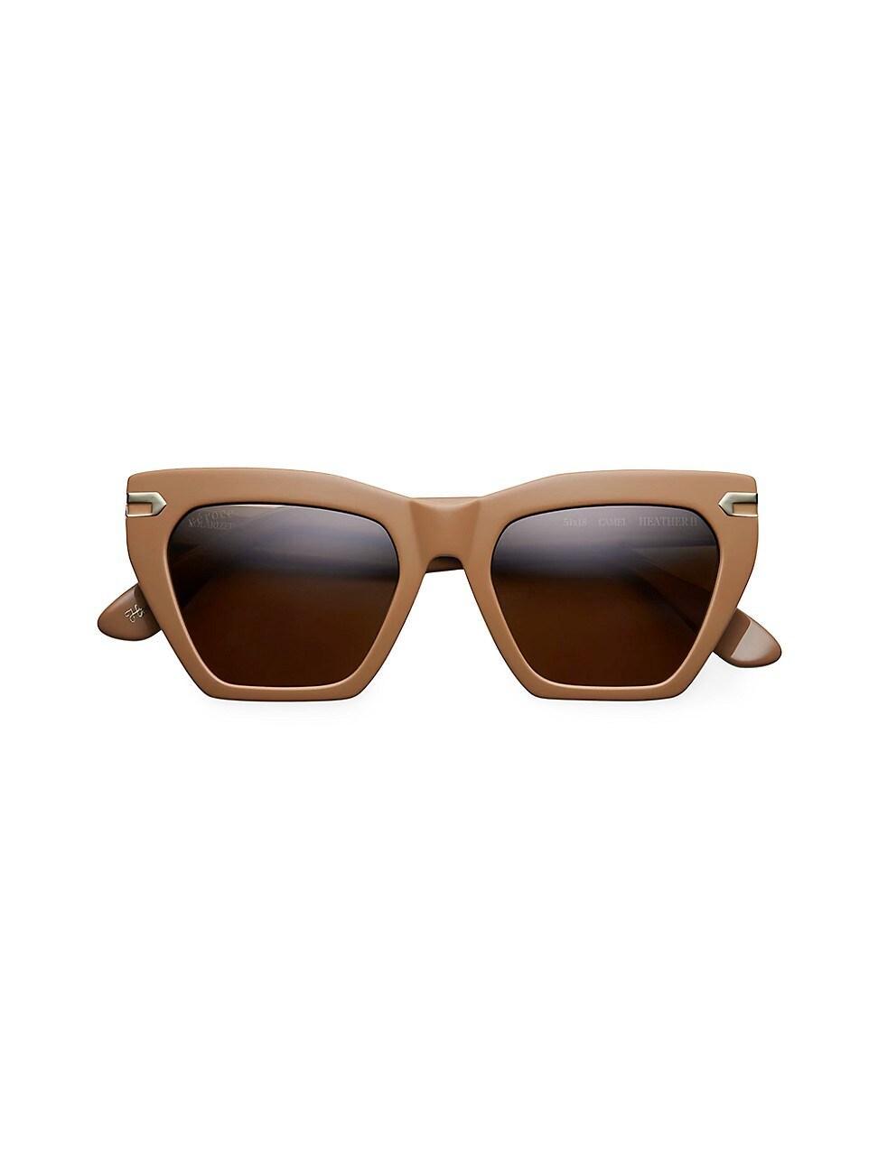 Womens Kate 51MM Rectangular Sunglasses product image