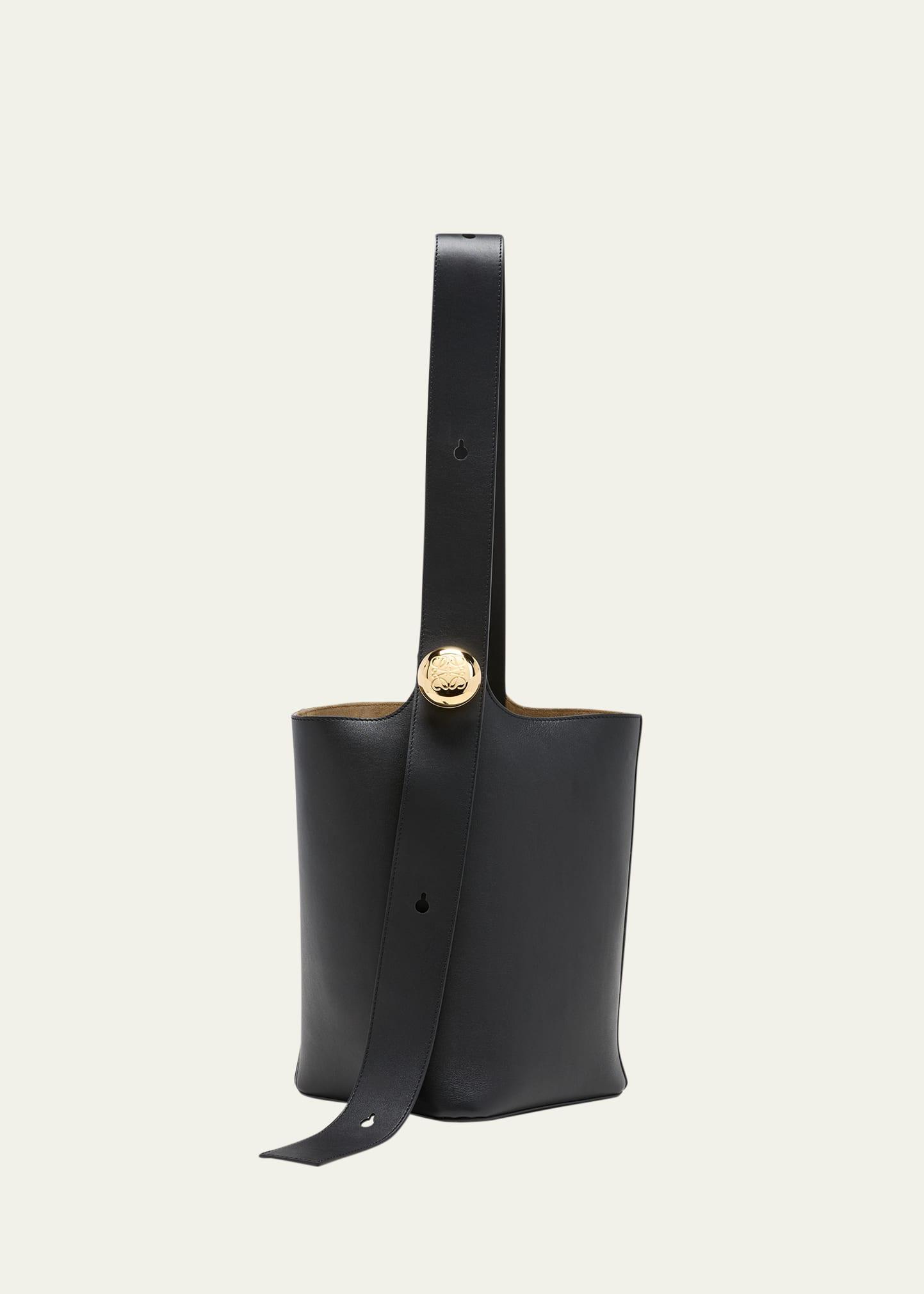 Anagram Pebble Leather Bucket Bag Product Image