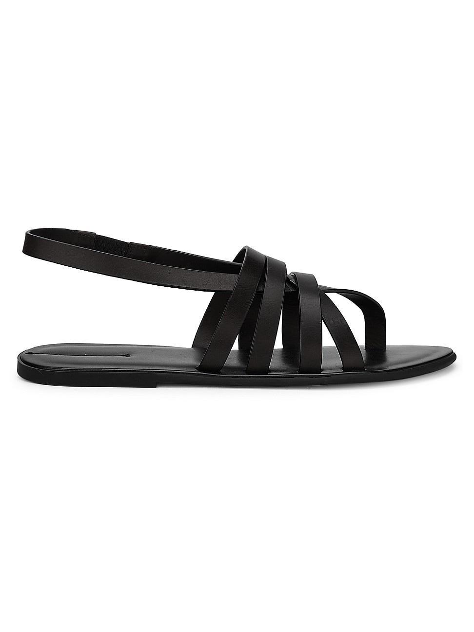 Womens Line Strappy Leather Sandals Product Image