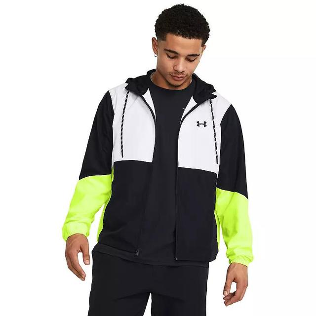 Mens Under Armour Legacy Colorblock Hooded Windbreaker Jacket Product Image