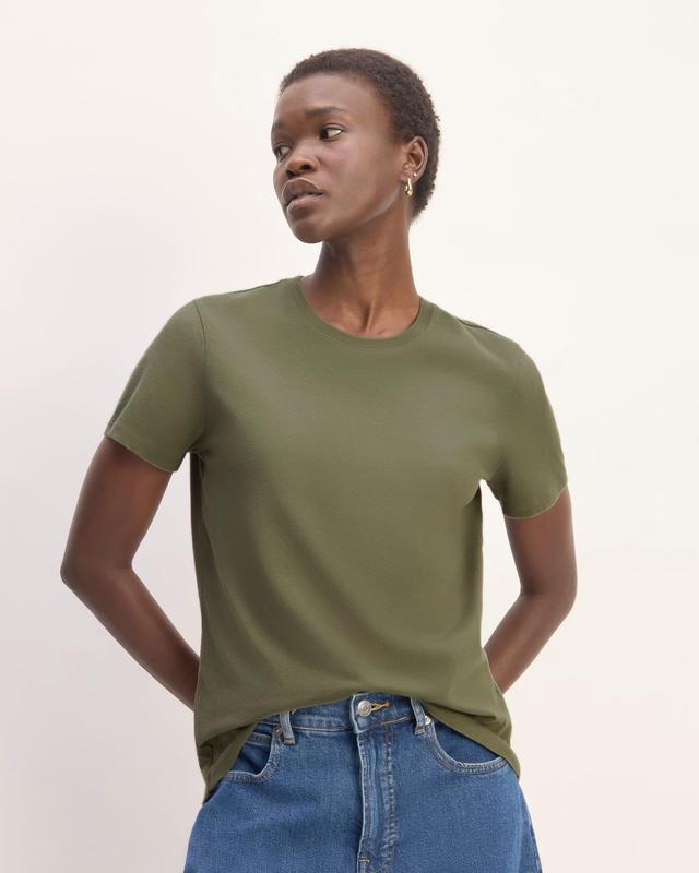 Womens Organic Cotton Slim Crew T-Shirt by Everlane Product Image