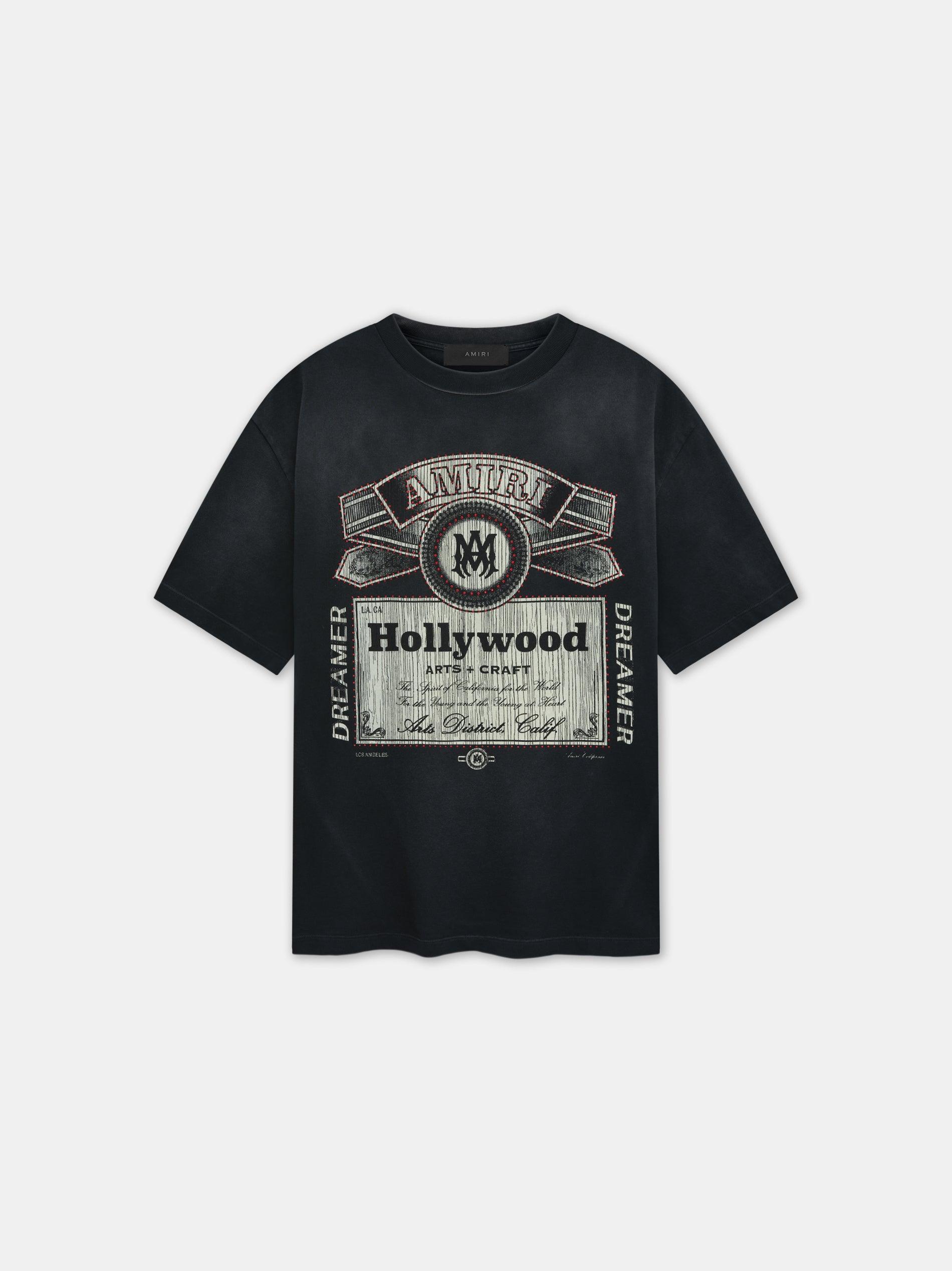 AMIRI HOLLYWOOD TEE - Black Male Product Image