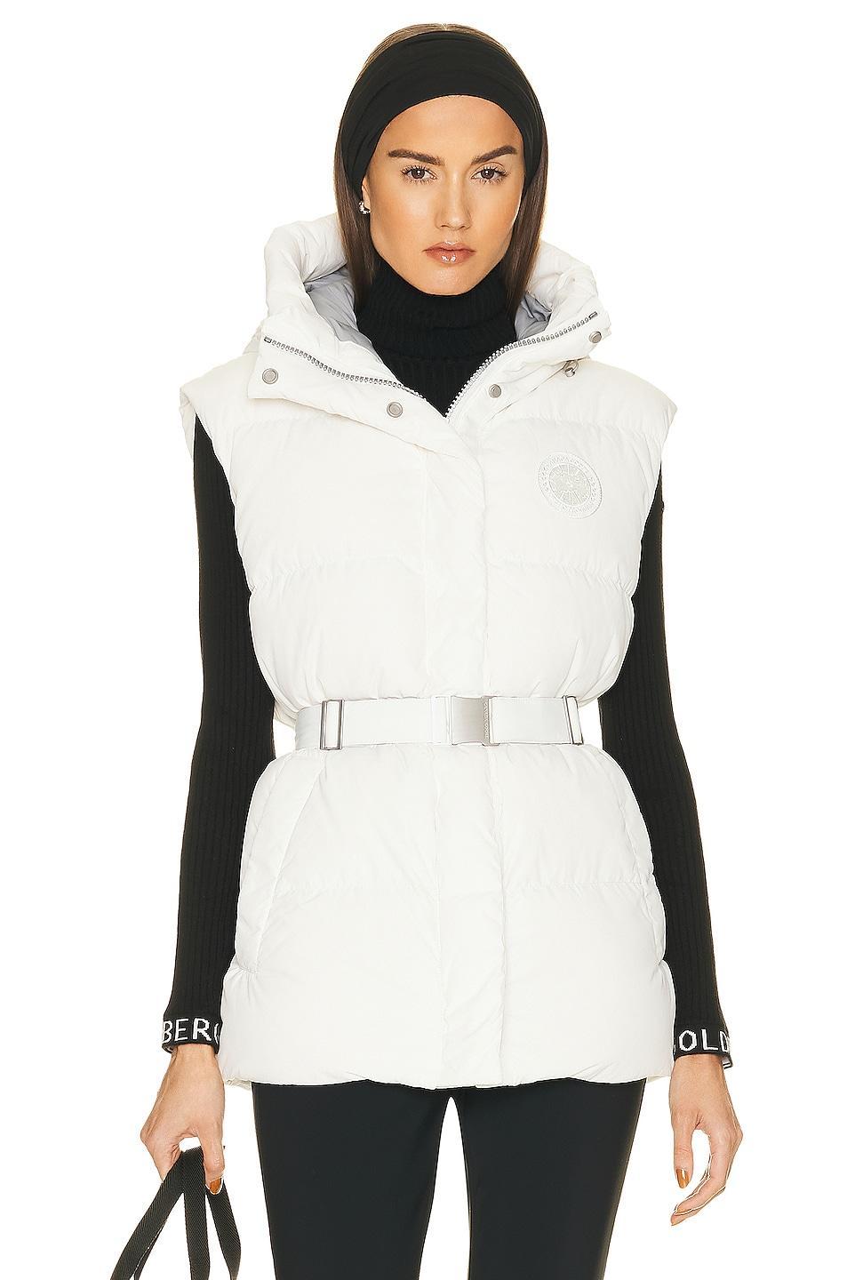 Canada Goose Rayla Belted Hooded Water Repellent 750 Fill Power Down Vest Product Image