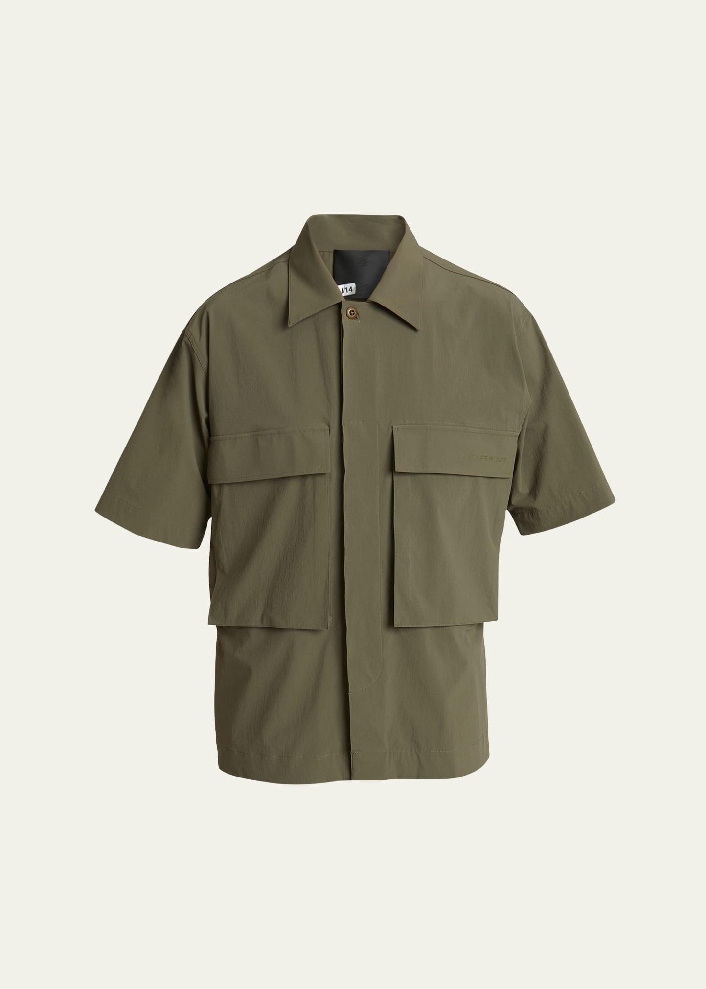 Mens Short-Sleeved Shirt Product Image