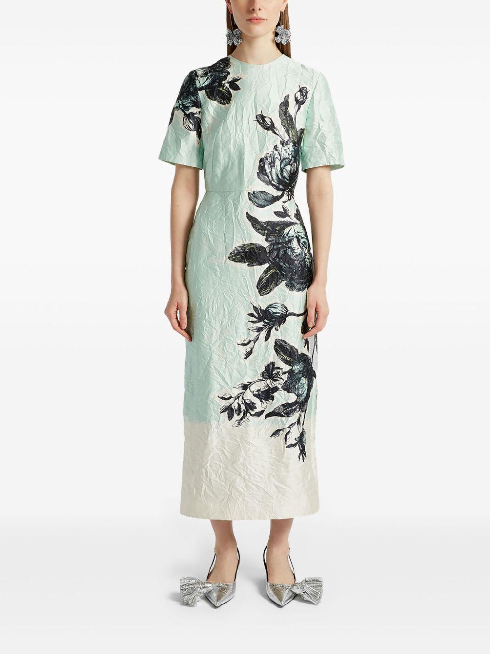 short-sleeve midi dress Product Image