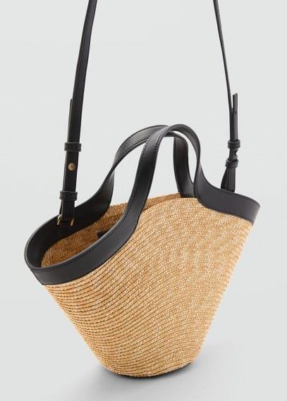 MANGO - Natural fibre carrycot bag - One size - Women Product Image