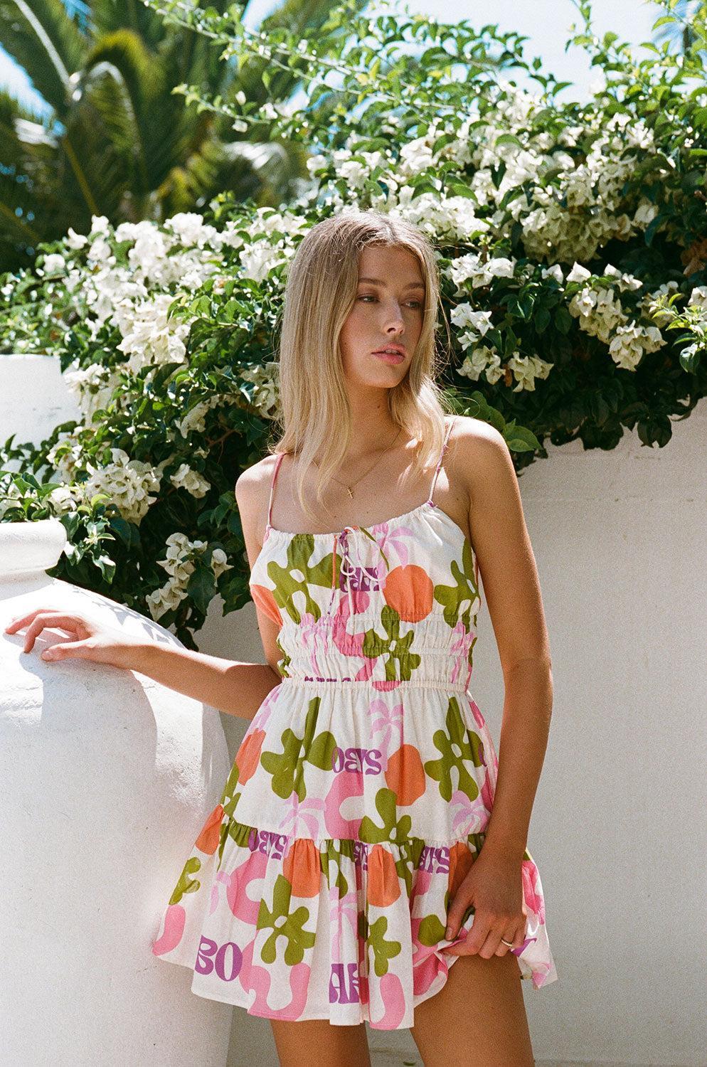 Tacita Dress - Tropical Product Image