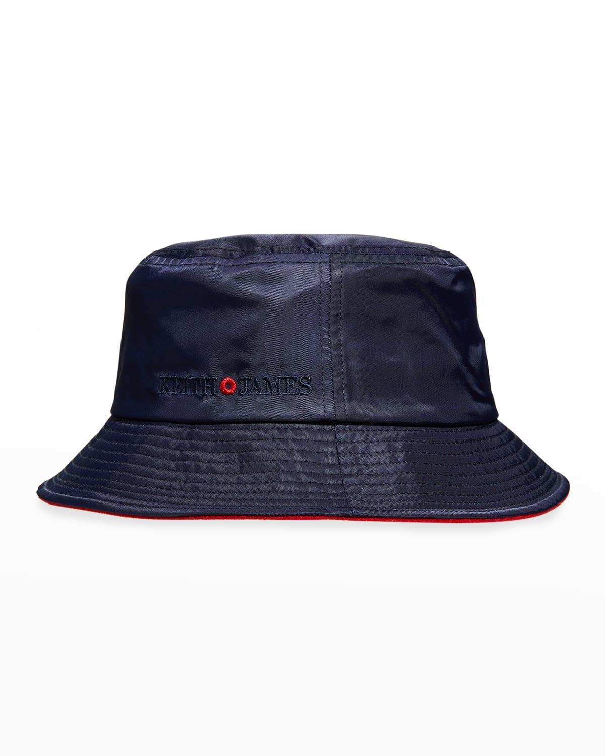 Mens Logo Nylon Bucket Hat Product Image