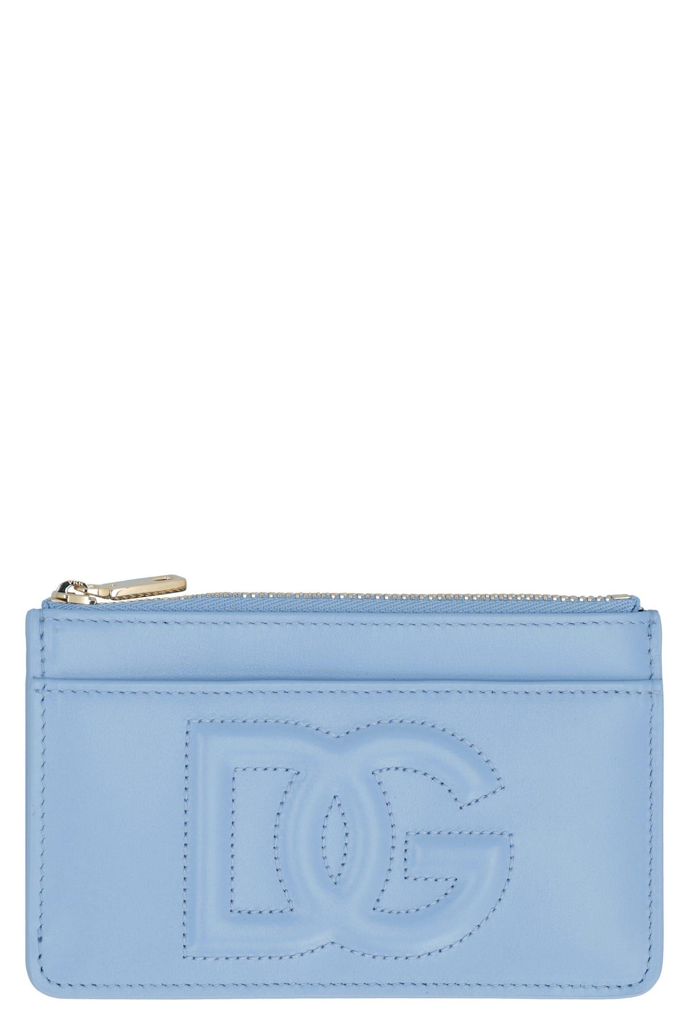 DOLCE & GABBANA Small Leather Goods In Blue Product Image