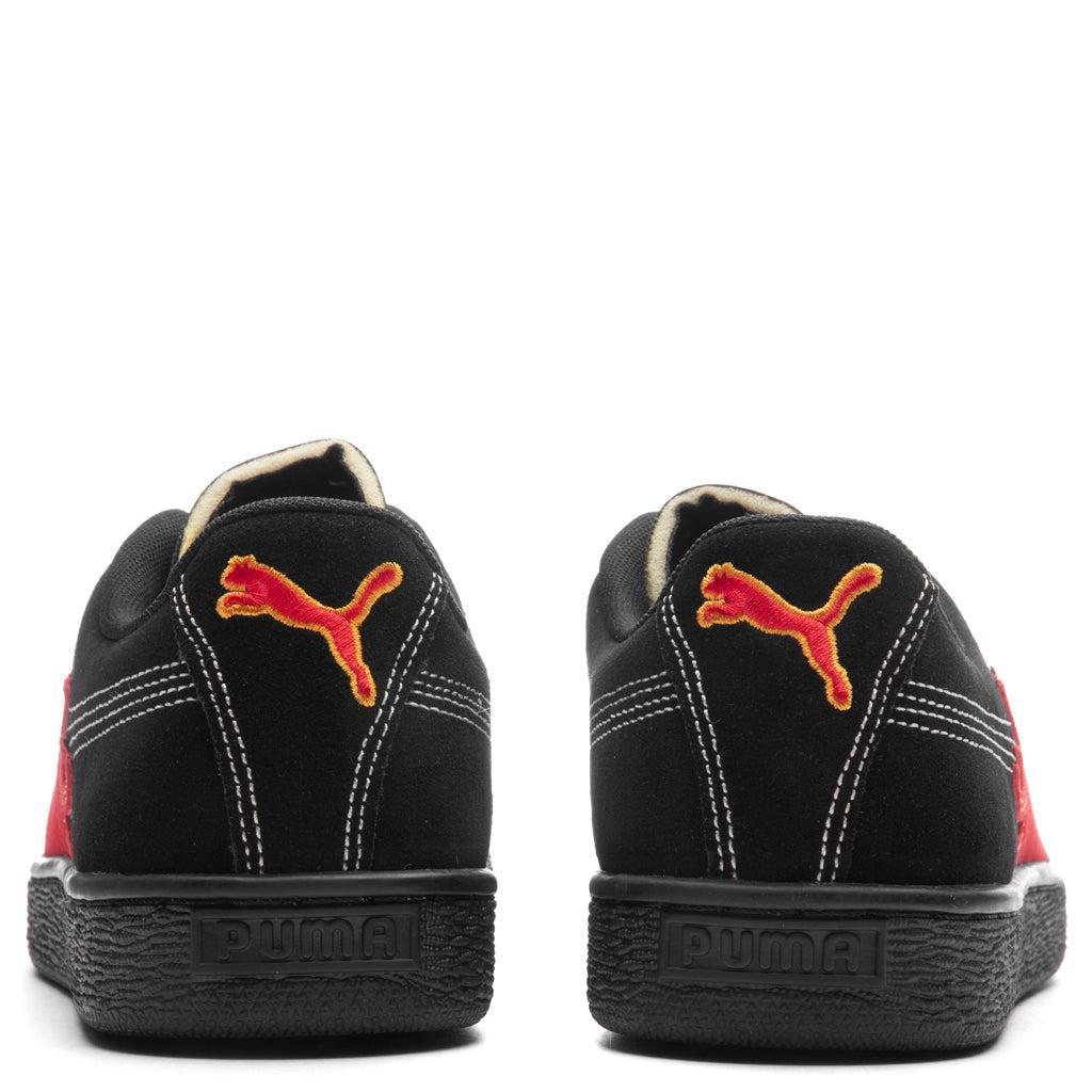 Puma x Butter Goods Suede Classic - Black/Red Male Product Image