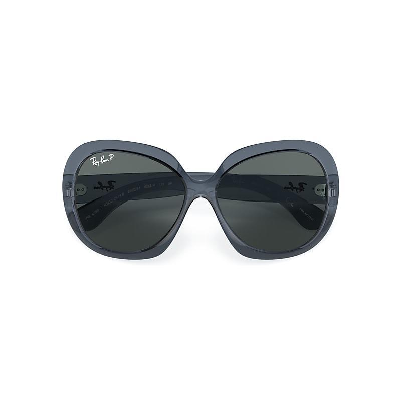 Ray-Ban Jackie Ohh II Oversized Sunglasses with Gradient Lenses Product Image