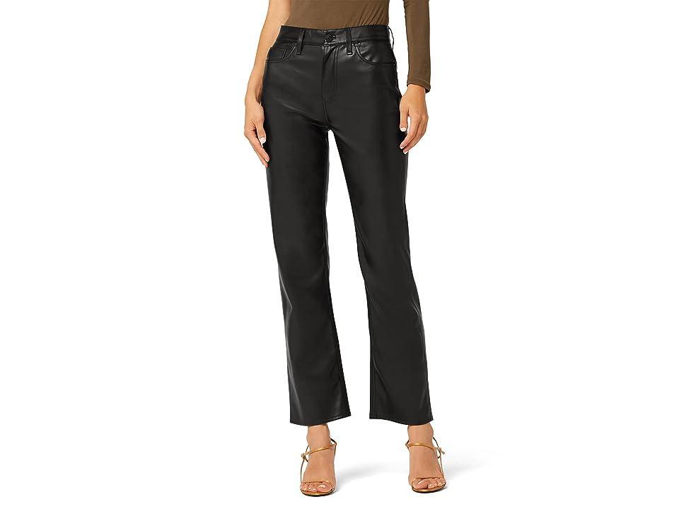 Hudson Jeans Remi High-Rise Straight Black) Women's Jeans Product Image