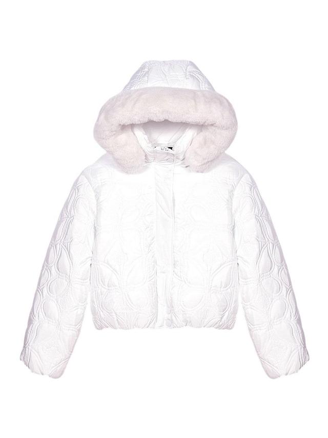 Womens Short Quilted Puffer Jacket Product Image