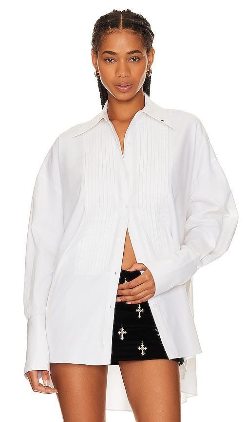 Almudena Oversized Button Up Shirt Product Image