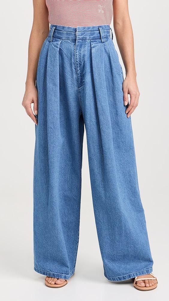 MOUSSY VINTAGE Denim Tack Pants | Shopbop Product Image