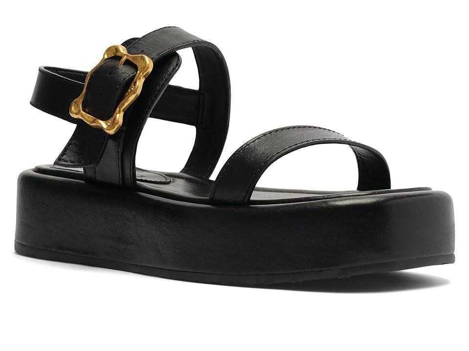 Schutz Wavy Flatform Women's Sandals Product Image