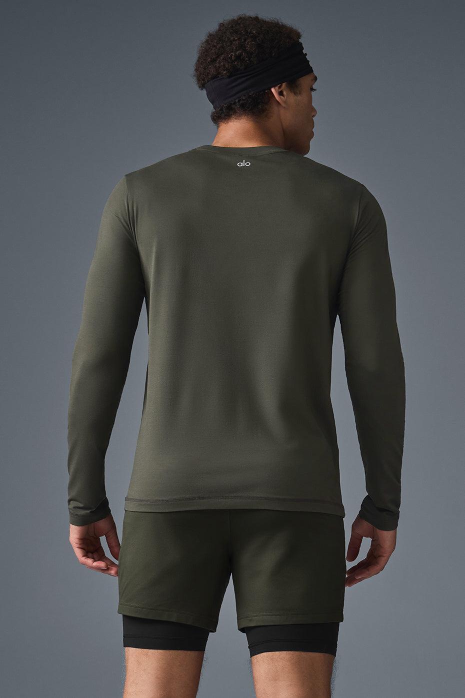 Conquer Reform Crewneck Long Sleeve - Stealth Green Male Product Image