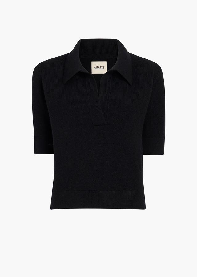 Shrunken Jo Sweater in Black Product Image