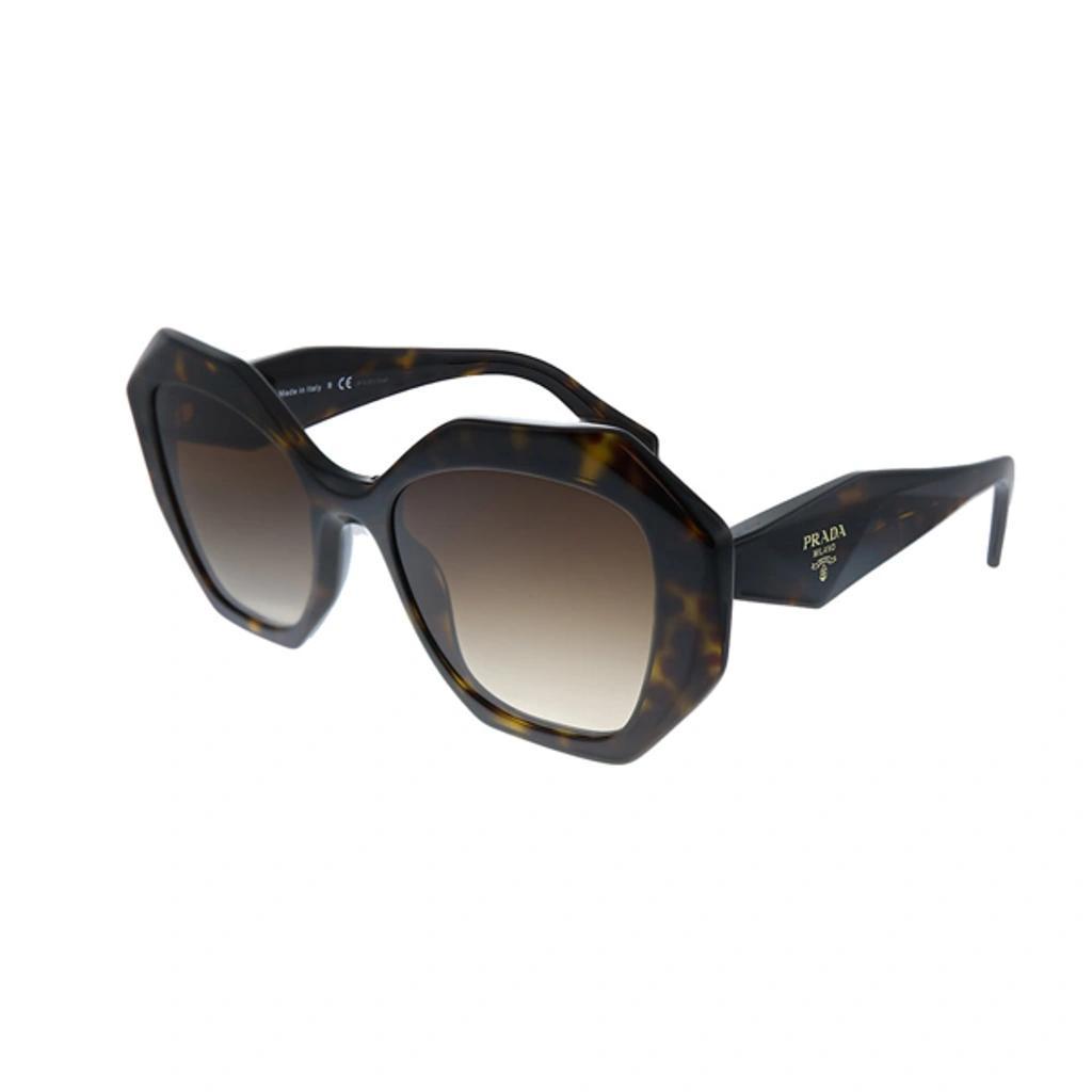 Pr 16ws 2au6s1 Womens Geometric Sunglasses In Brown Product Image