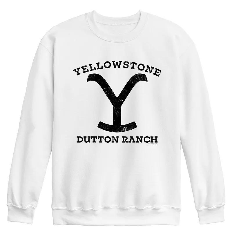 Mens Yellowstone Dutton Ranch Fleece Sweatshirt Product Image