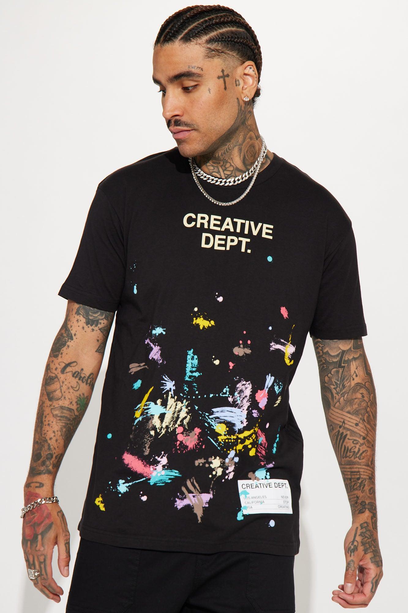 Creative Dept Short Sleeve Tee - Black Product Image