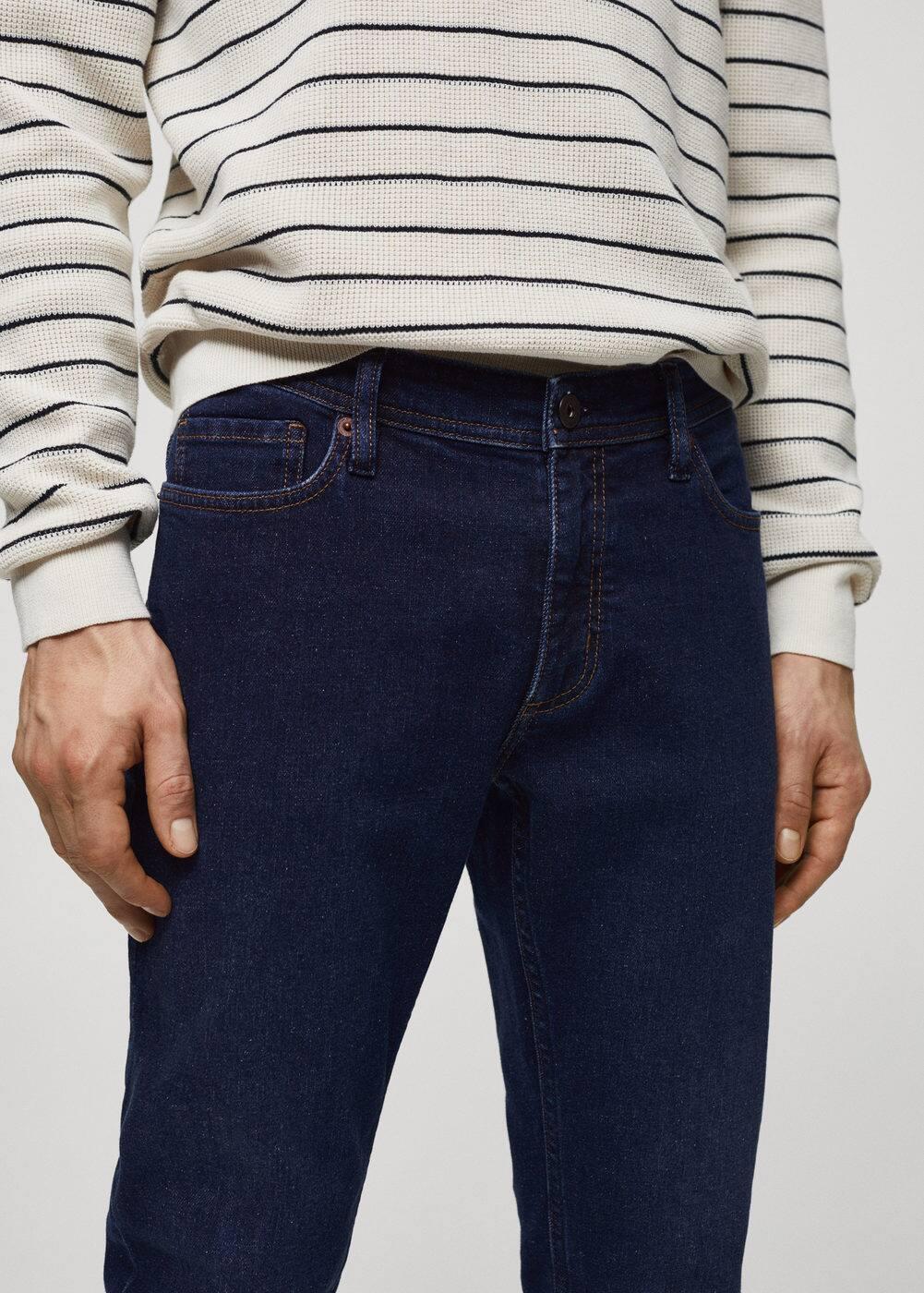 MANGO MAN - Jan slim-fit jeans open blueMen Product Image