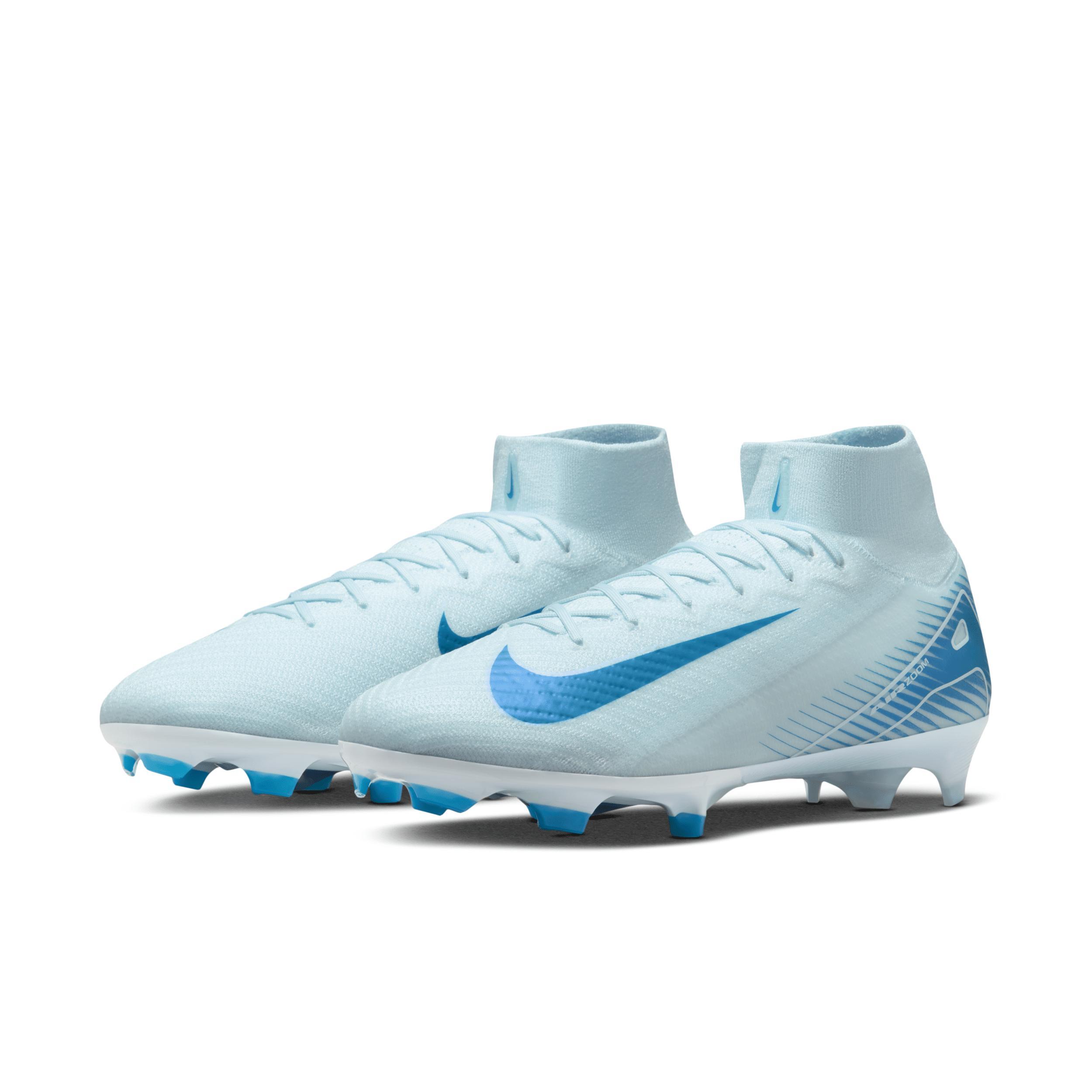 Nike Men's Mercurial Superfly 10 Elite FG High-Top Soccer Cleats Product Image