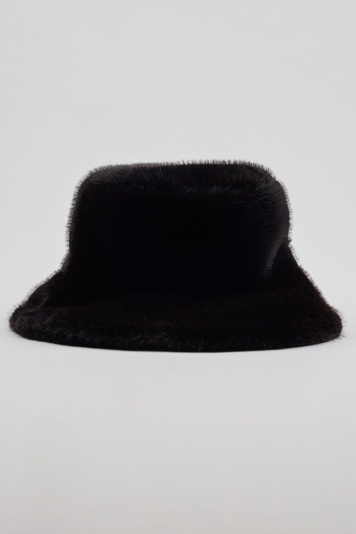 Allover Fur Bucket Hat Product Image