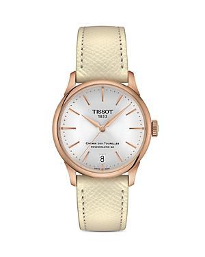 Tissot Chemin des Tourelles Powermatic 80 Watch, 34mm Product Image