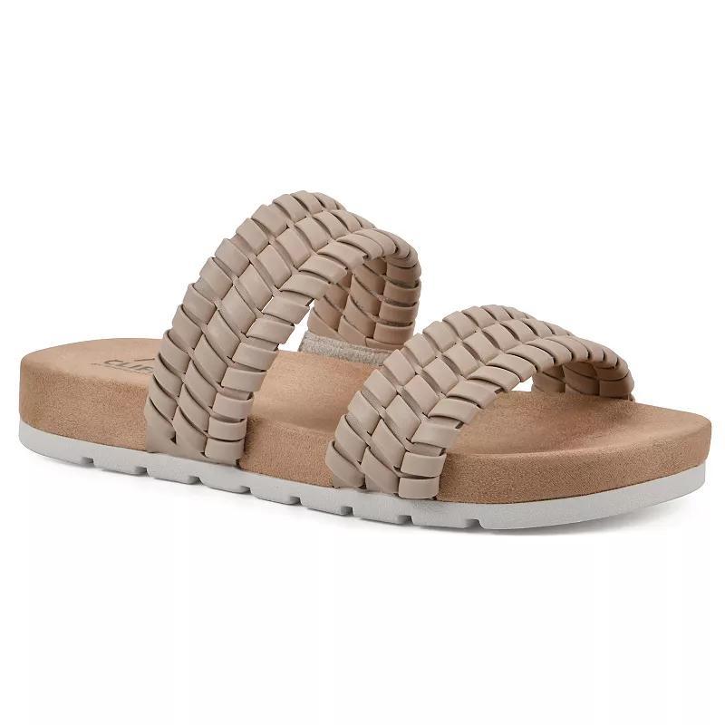 Cliffs by White Mountain Thankful Womens Slide Sandals Product Image