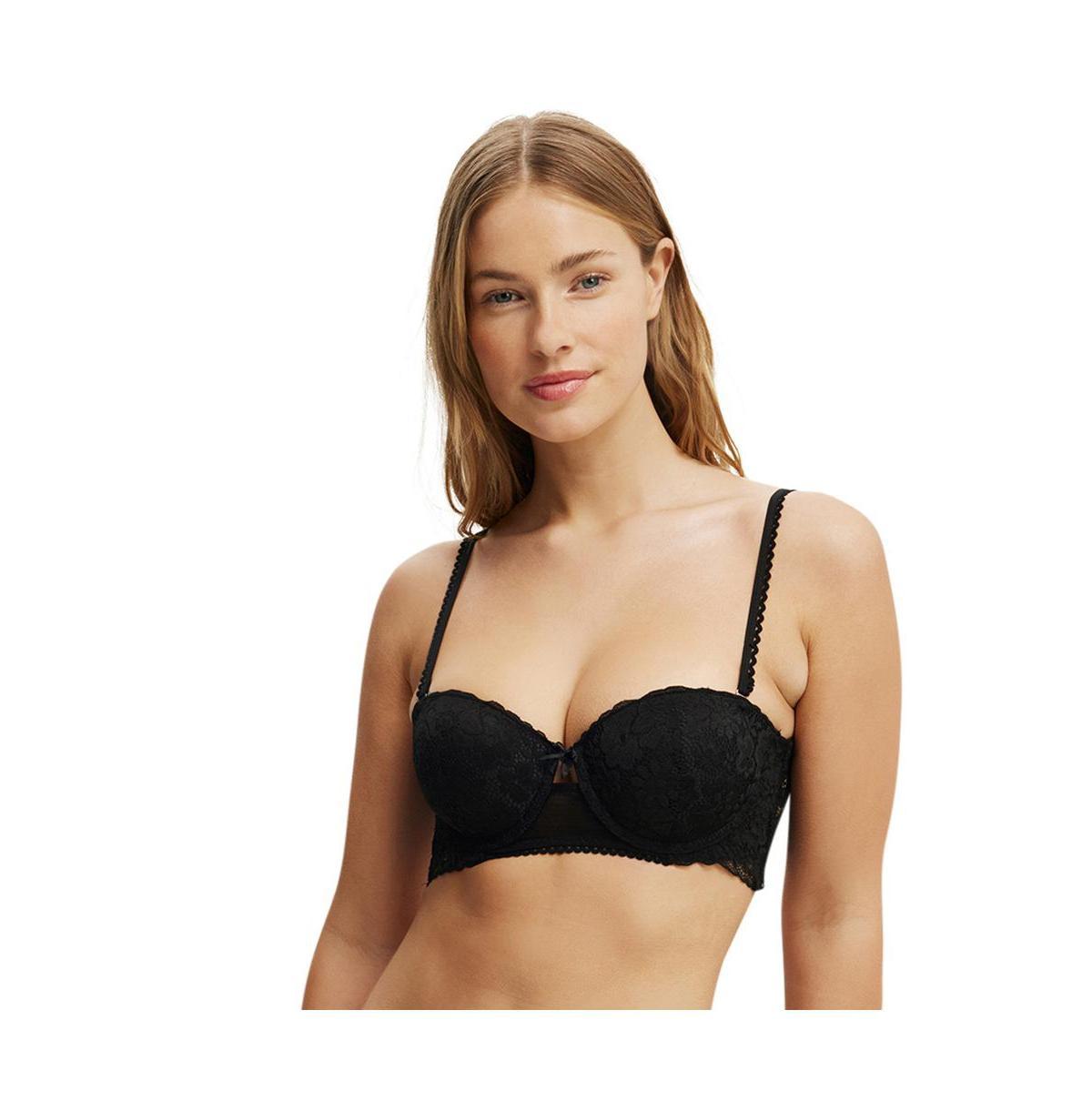 Cotton On Womens Holly Lace Strapless Push Up2 Bra Product Image