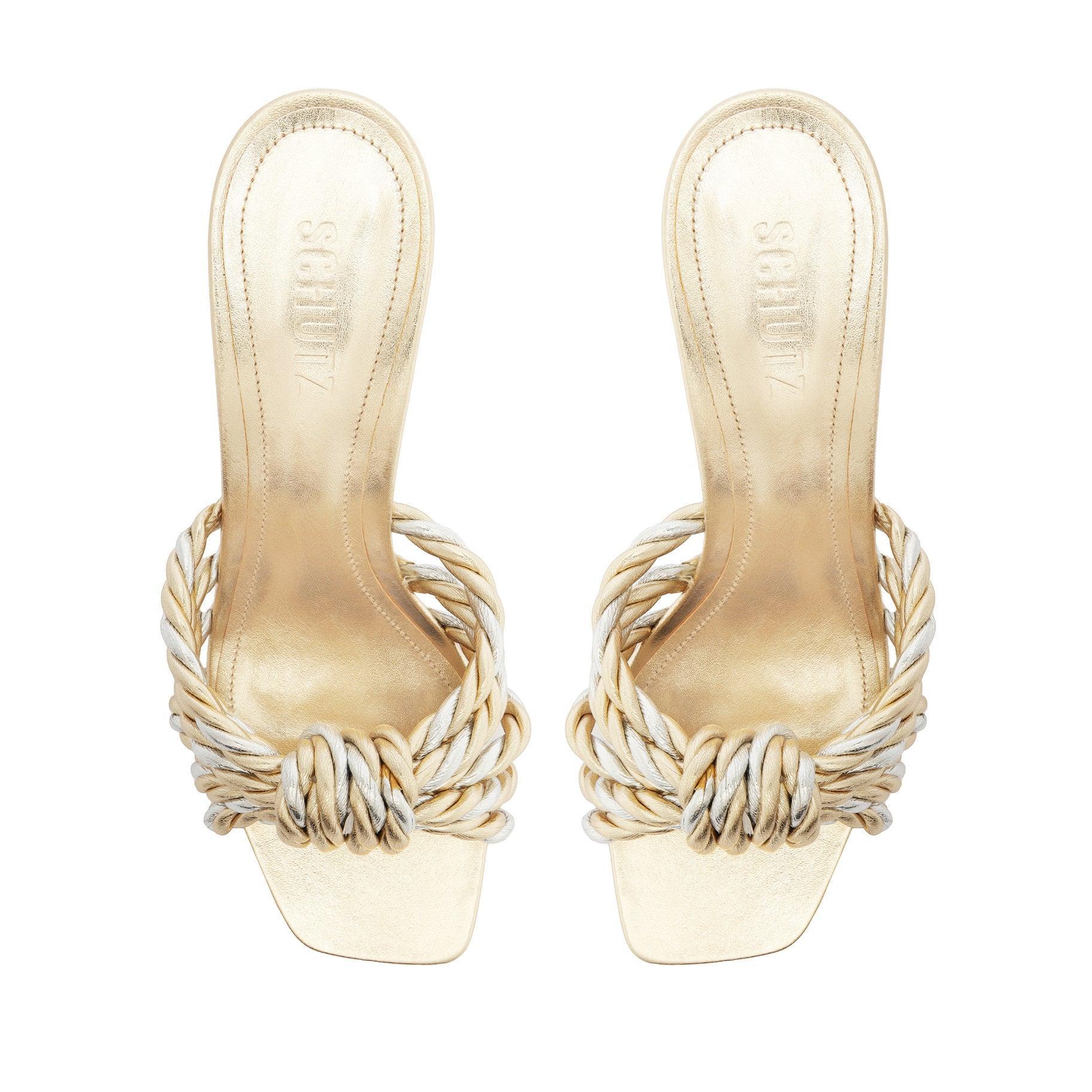 Capri Metallic Sandal Female Product Image