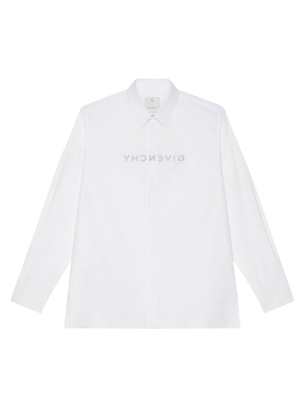 Mens Reverse Shirt in Poplin Product Image