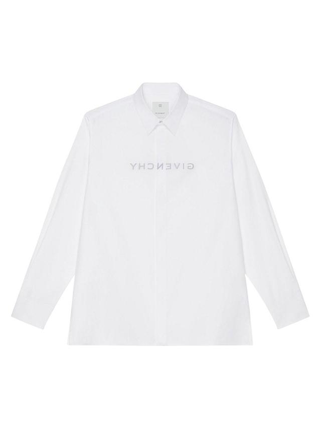 Mens Reverse Shirt in Poplin Product Image