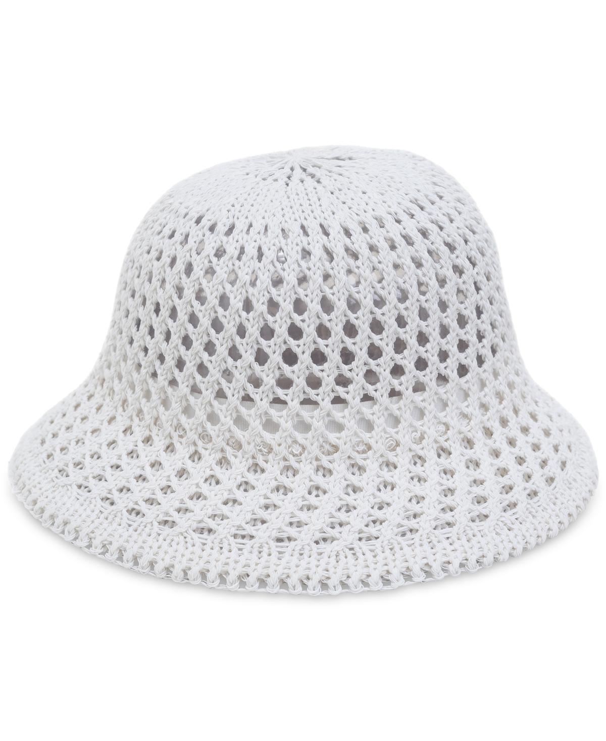 On 34th Womens Open-Knit Crochet Cloche Hat, Created for Macys Product Image