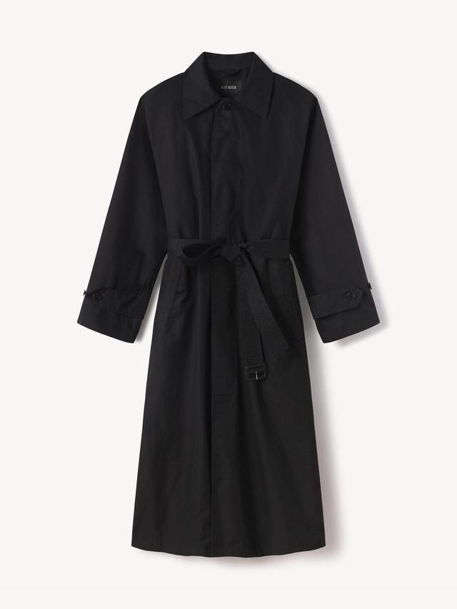 Black Storm Stopper Mackintosh Trench Product Image