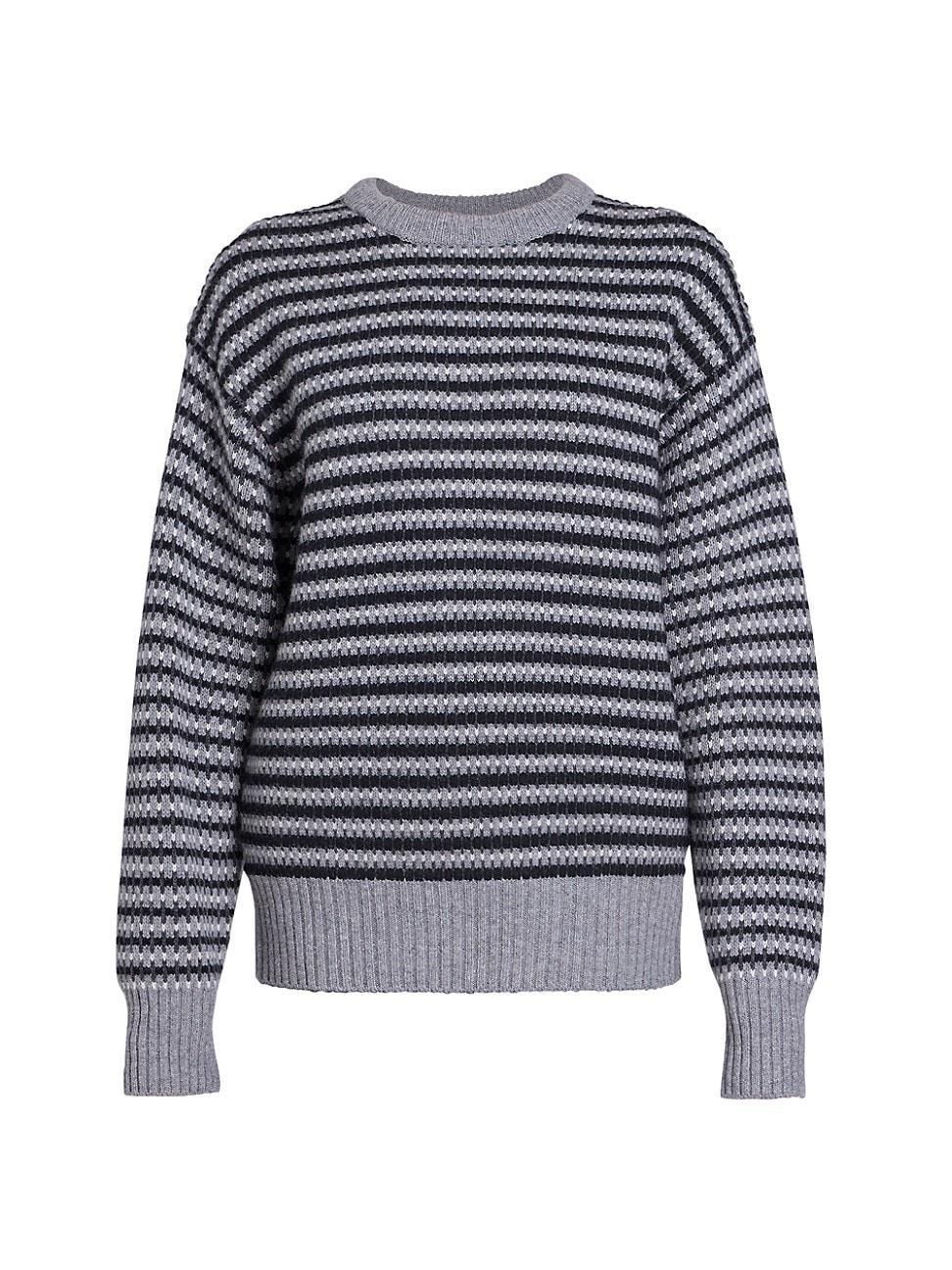 Womens Wool Striped Jumper Product Image