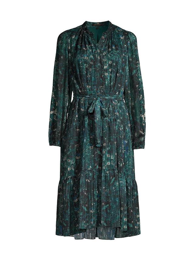 Womens Lowry Floral Midi-Dress Product Image