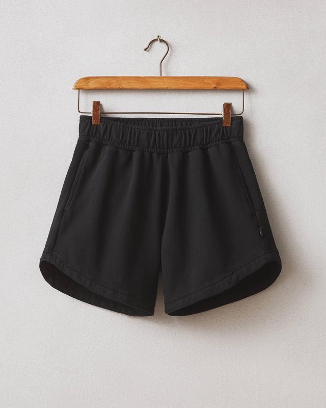 Curved Hem Short - Black Product Image