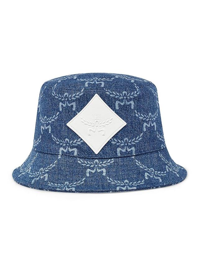 Mens Lauretos Logo Denim Bucket Hat Product Image