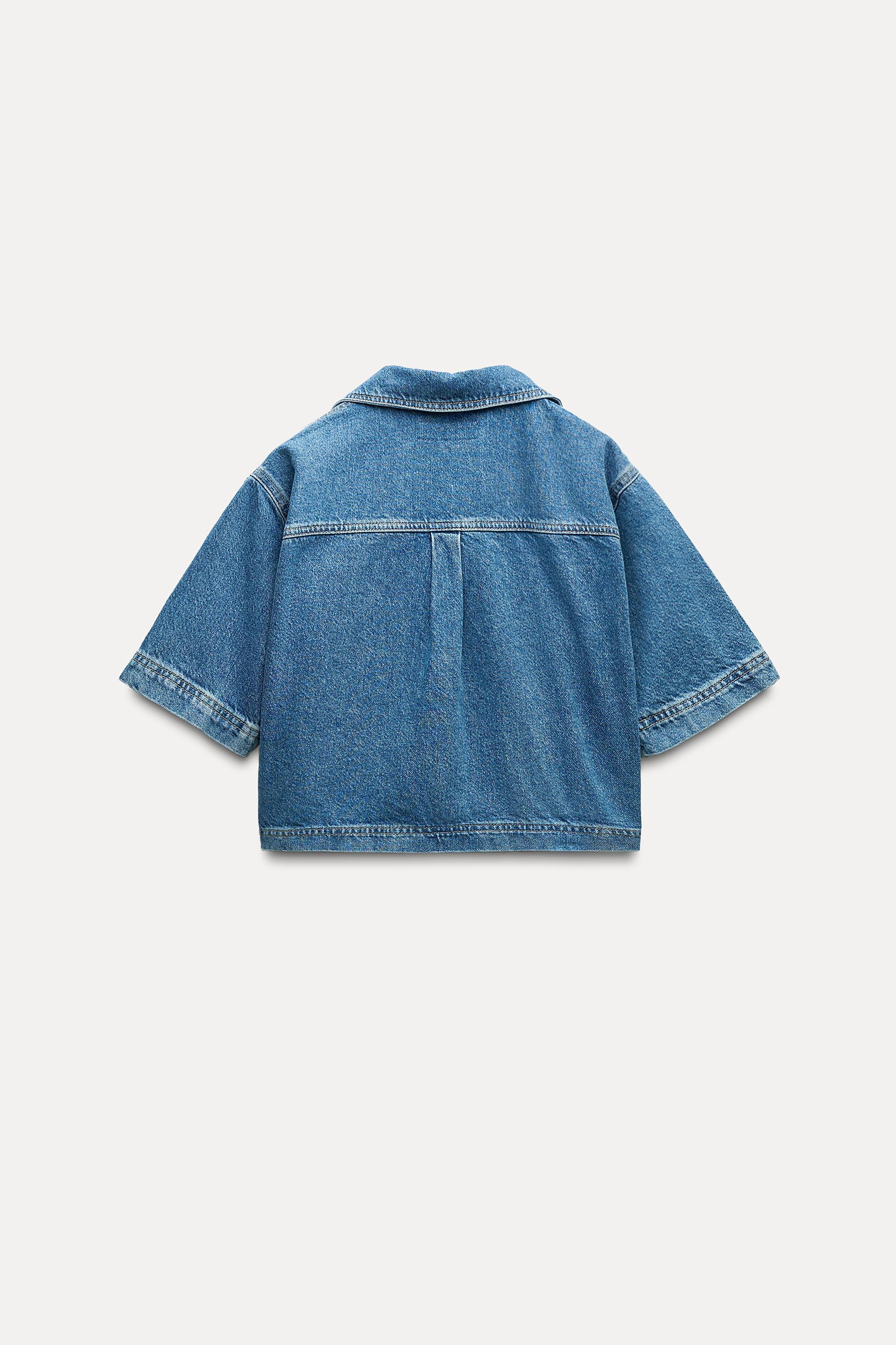 CROP DENIM SHIRT Z1975 Product Image