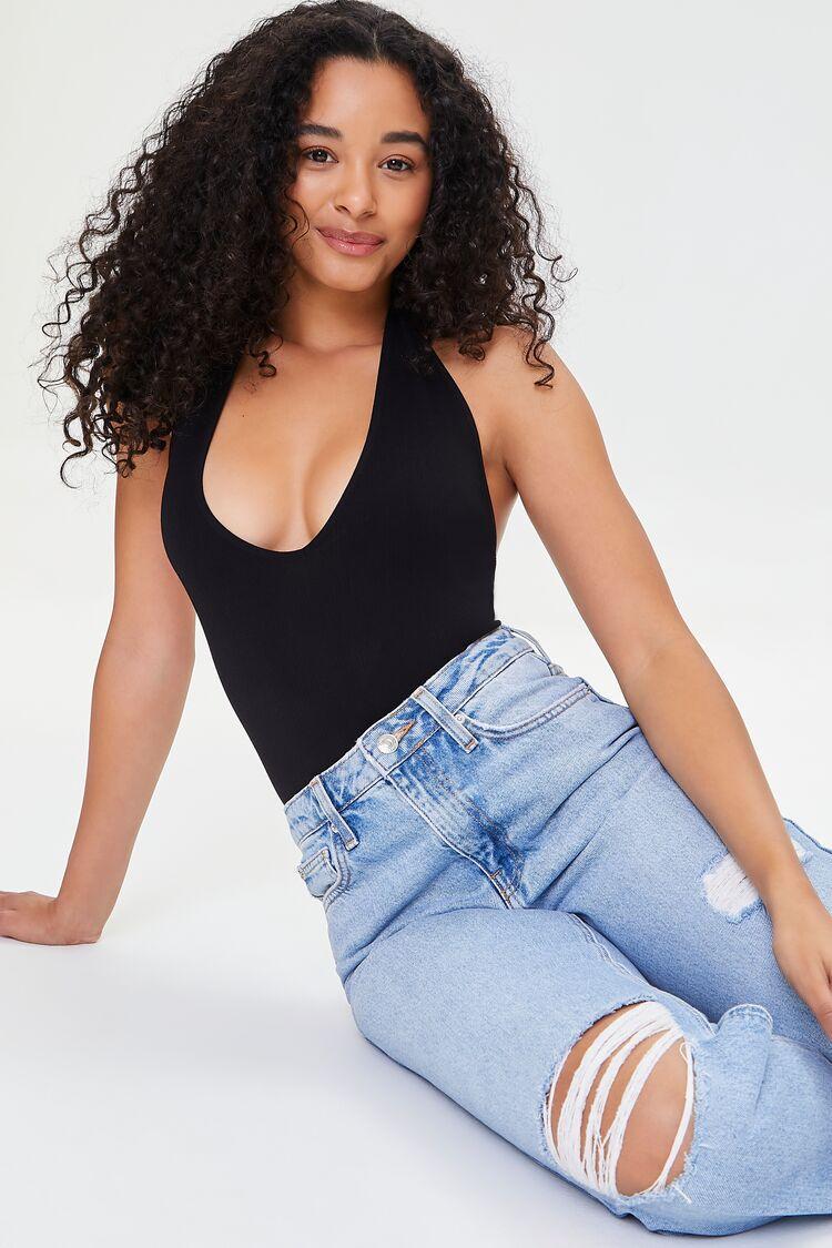 Seamless Halter Bodysuit | Forever 21 Product Image