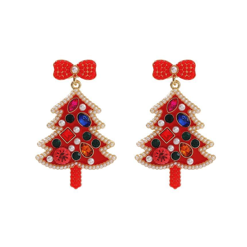 Christmas Tree Dangle Earring Product Image