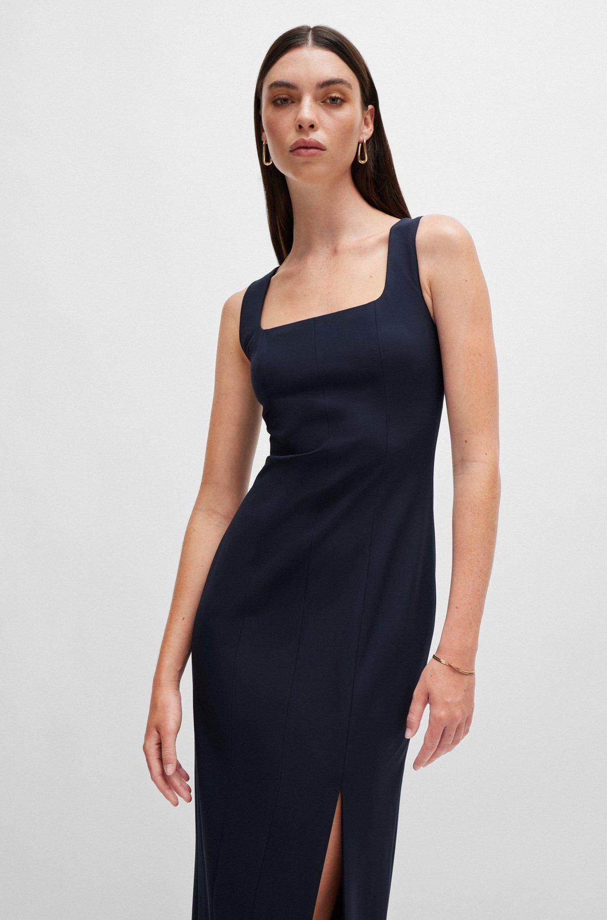 Business dress with seaming details Product Image