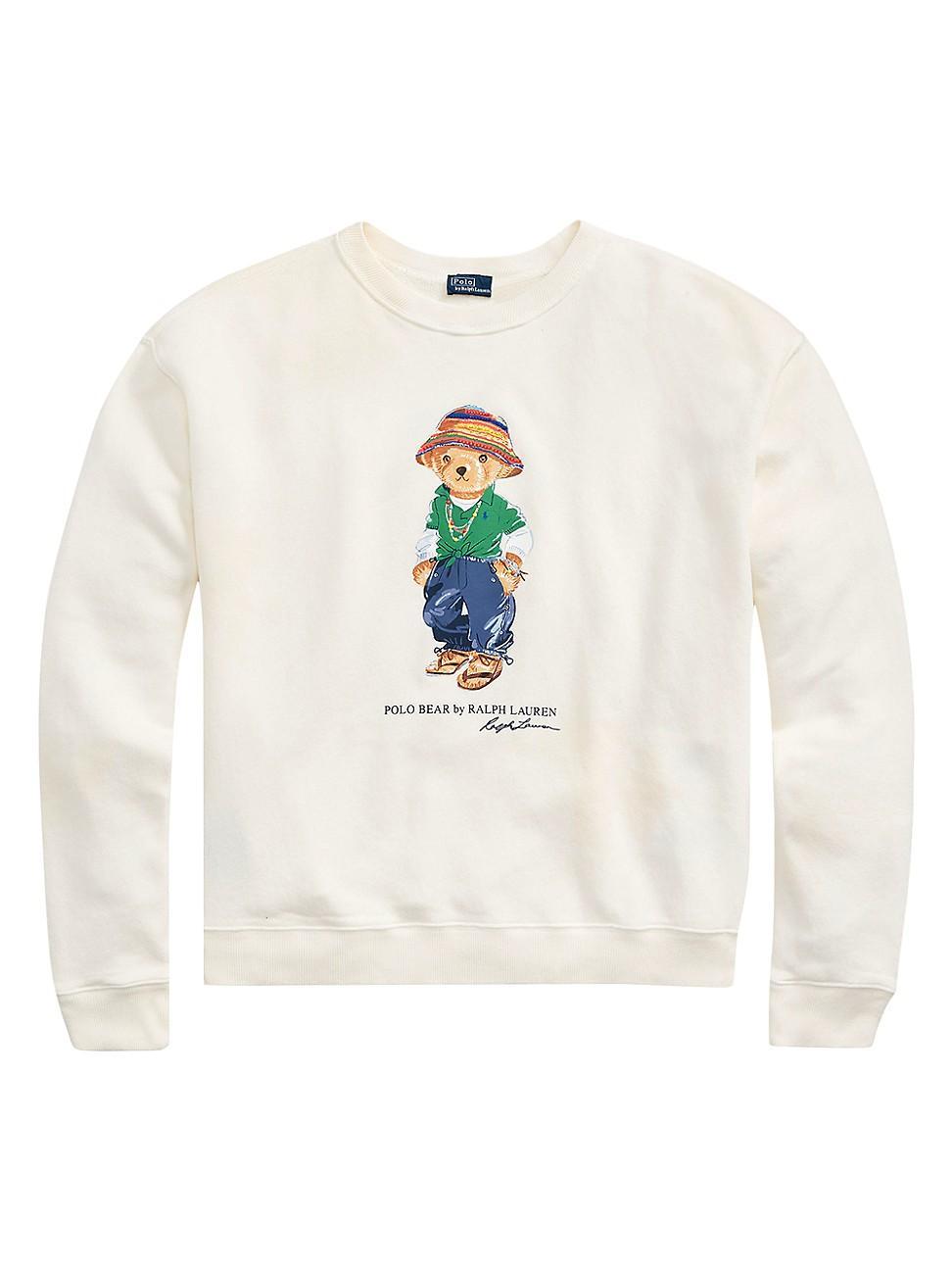 Womens Island Polo Bear Cotton Sweater Product Image