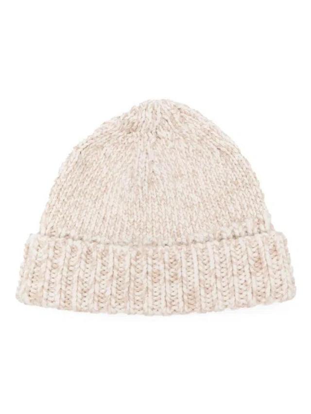 Cashmere Beanie In Neutrals Product Image