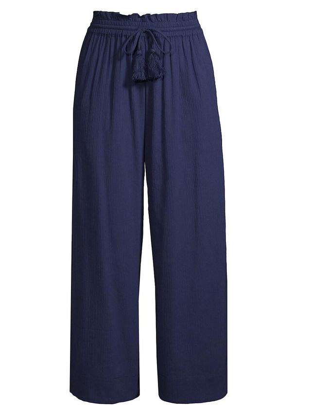 Womens Brooke Cotton Drawstring Pants Product Image