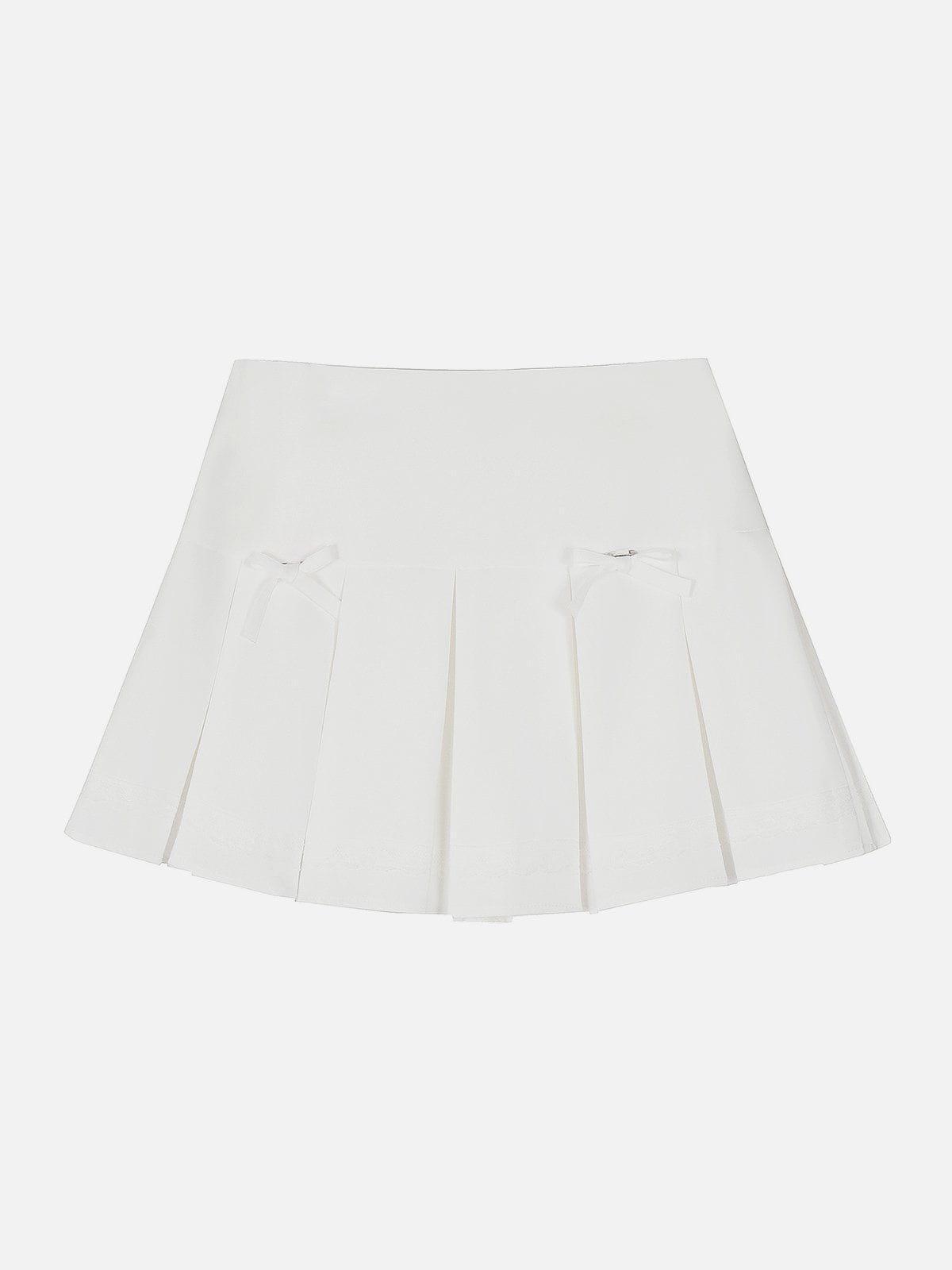 Aelfric Eden Butterfly Pin Pleated Skirt Female Product Image